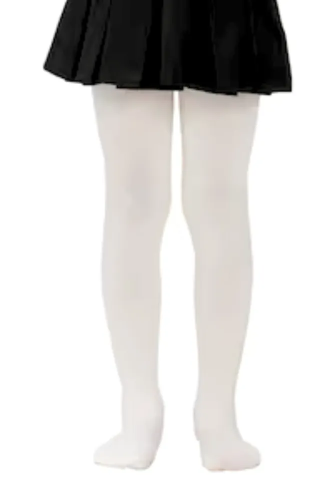 Dres fetițe Penti Micro 40 DEN- mat, opac, culoare alb