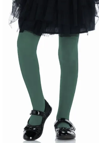 Dres fetițe Penti 40 DEN- mat, opac, culoare verde