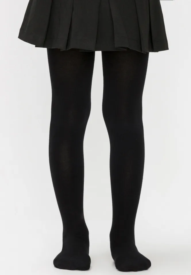 Dres fetițe Penti Extra Cotton 90 DEN- Negru