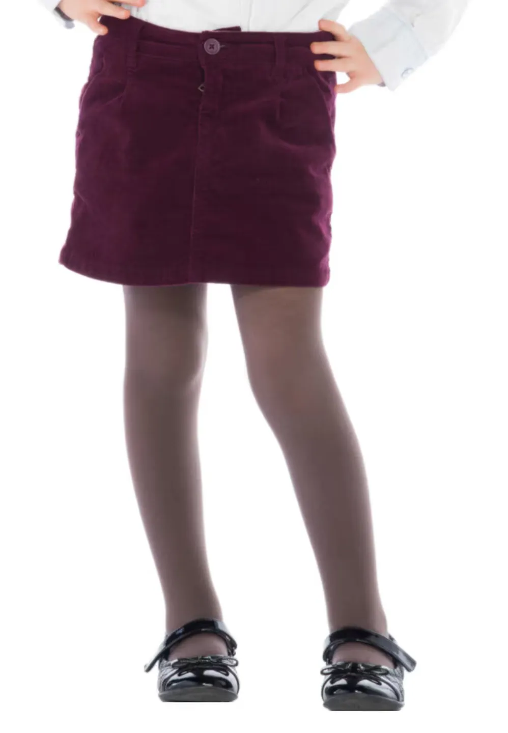 Dres fetițe Penti Extra Cotton 90 DEN- nucșoară - 1