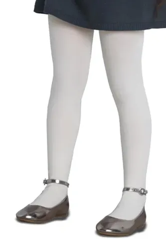 Dres fetițe Penti Pretty ,,Bamboo''- mat, opac, culoare alb