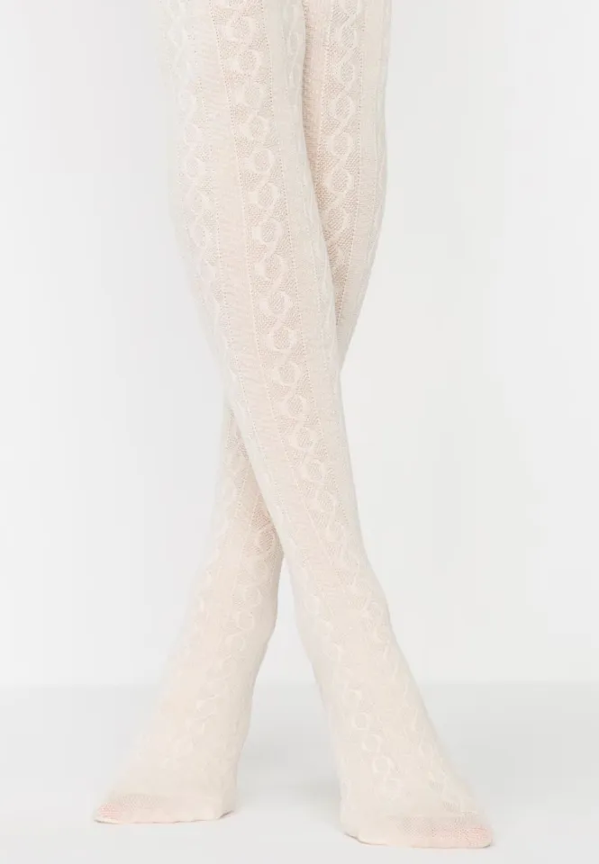 Dres fetițe Penti Pretty ,,Karina'', bumbac- imprimeu tricotat, vanilie