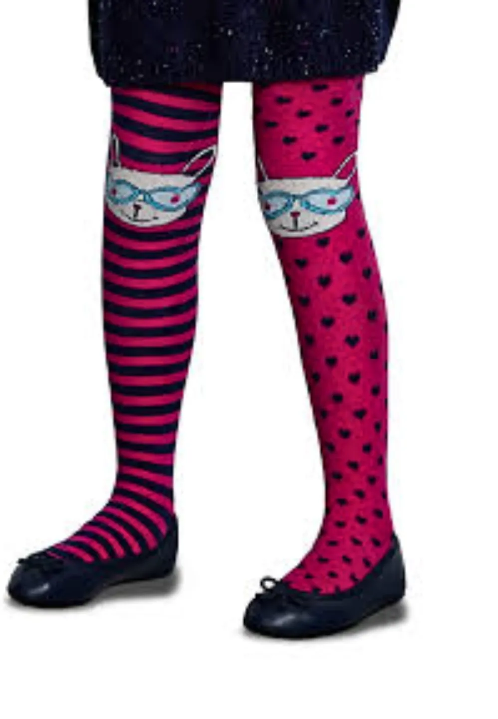 Dres fetițe Penti Pretty ,,Kate'', bumbac- imprimeu hazliu, roz - 1