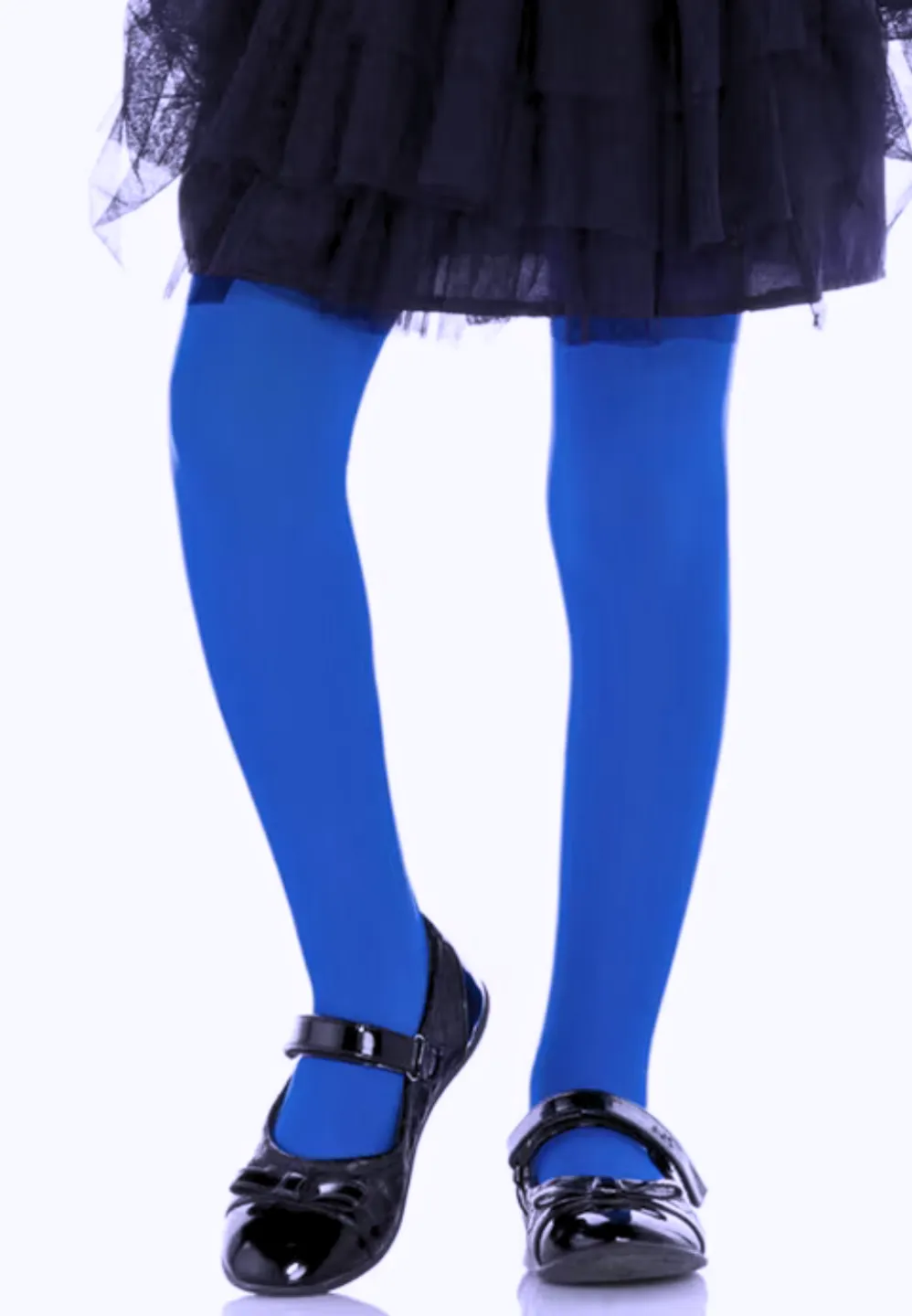 Dres fetițe Penti Pretty Micro 40 DEN- mat, opac, culoare albastru - 1