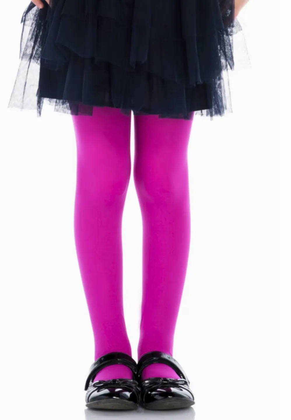 Dres fetițe Penti Pretty Micro 40 DEN- mat, opac, culoare fucsia - 1