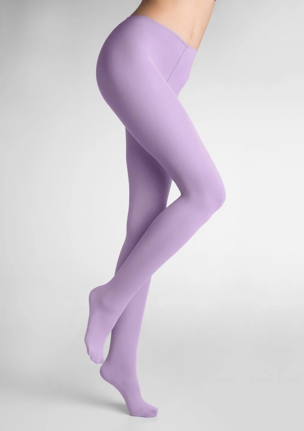 Dres Penti 40 DEN - Mat, Opac, Lila - 1