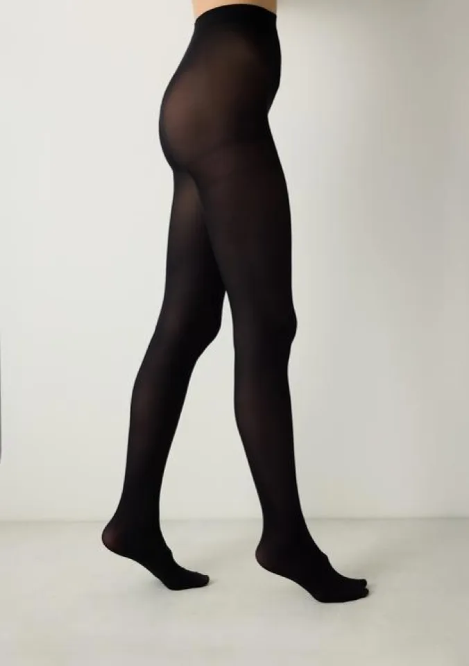 Dres Penti 40 DEN - Mat, Opac, Negru