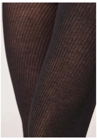 Dres Penti Lovely 50 DEN ,,Doris'' – Model Raiat, culoare negru hover