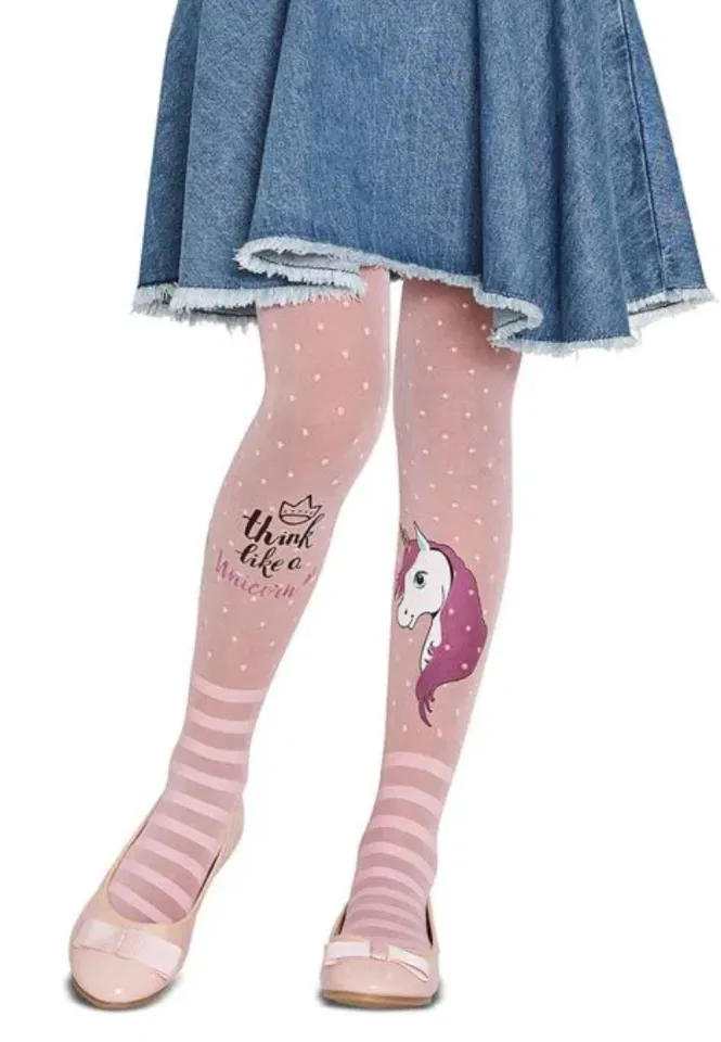 Dres Penti Pretty ,,Unicorn'' 30 DEN-transparent, mat, roz