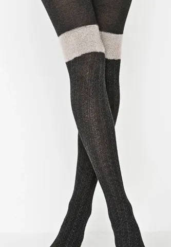 Dres Penti Trendy ,,Fluffy" din Bumbac- Antracit hover