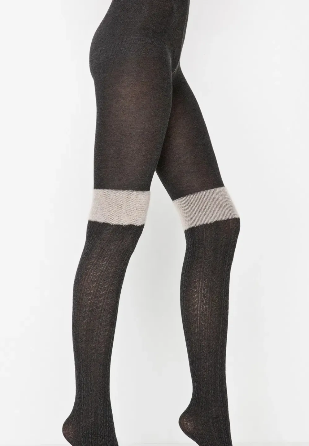 Dres Penti Trendy ,,Fluffy" din Bumbac- Antracit - 1