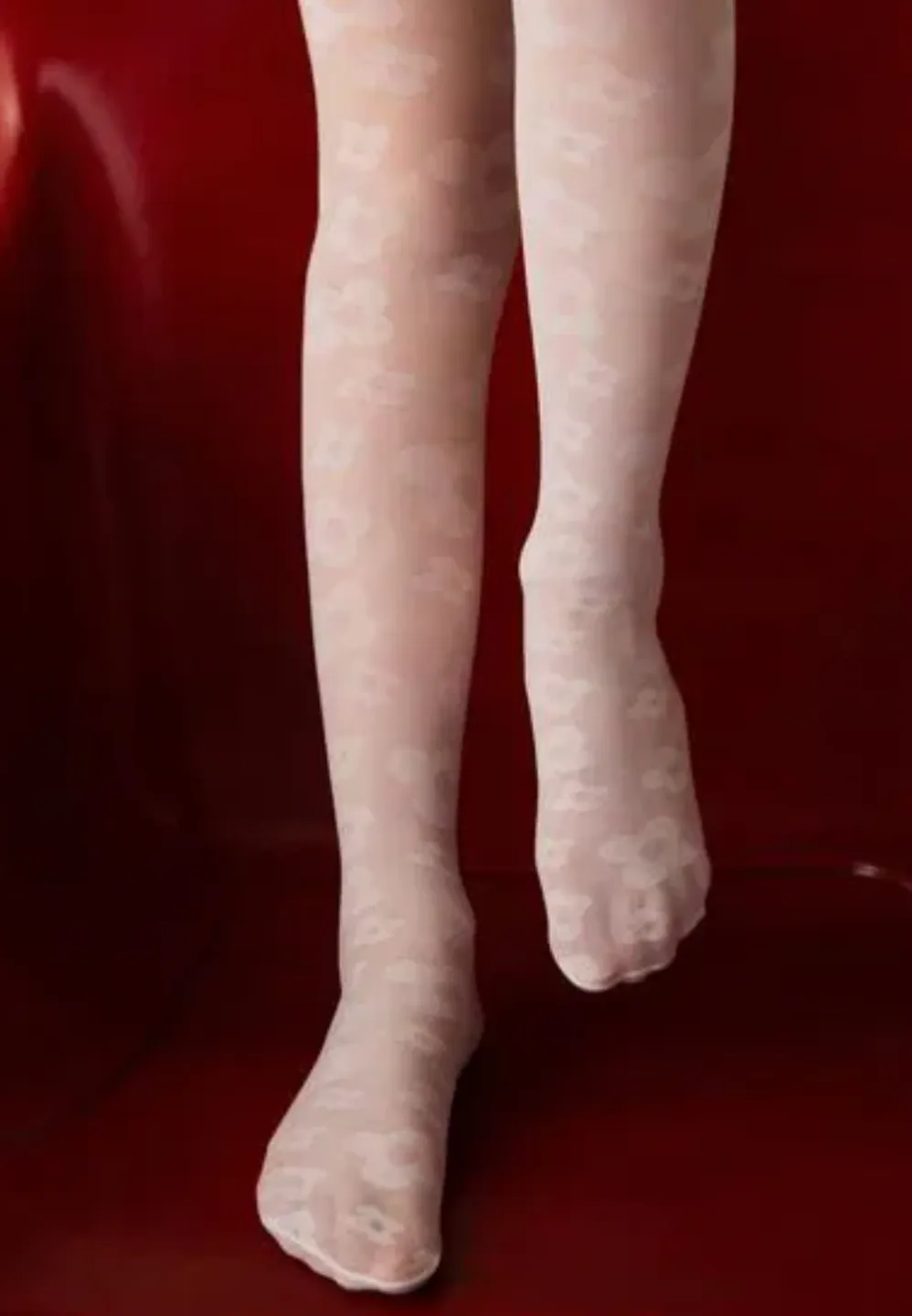 Dres Penti Young „Daisy”, 40 DEN- transparent, alb - 1