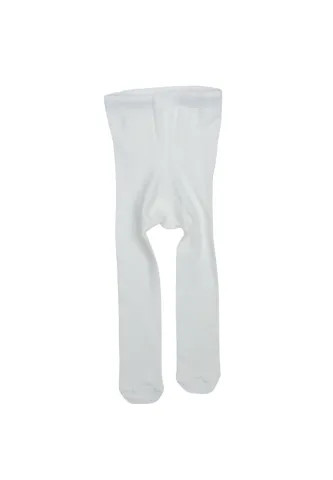 Dres pentru copii – alb, cu dantelă la spate