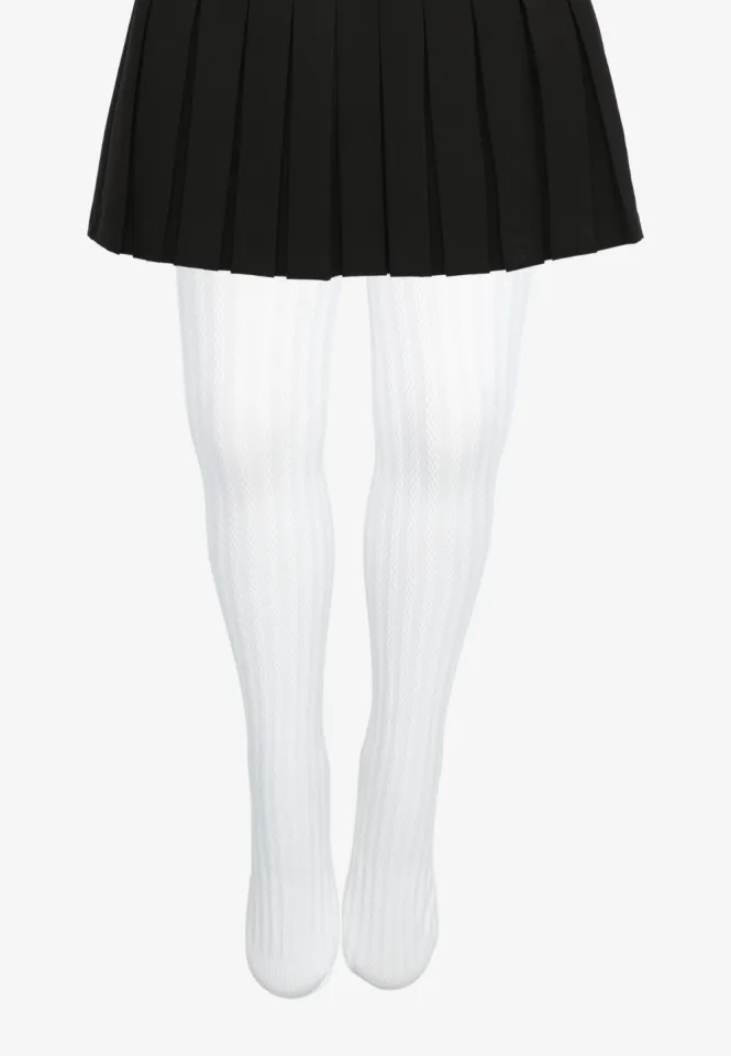 Dres pentru copii – alb cu dungi striate