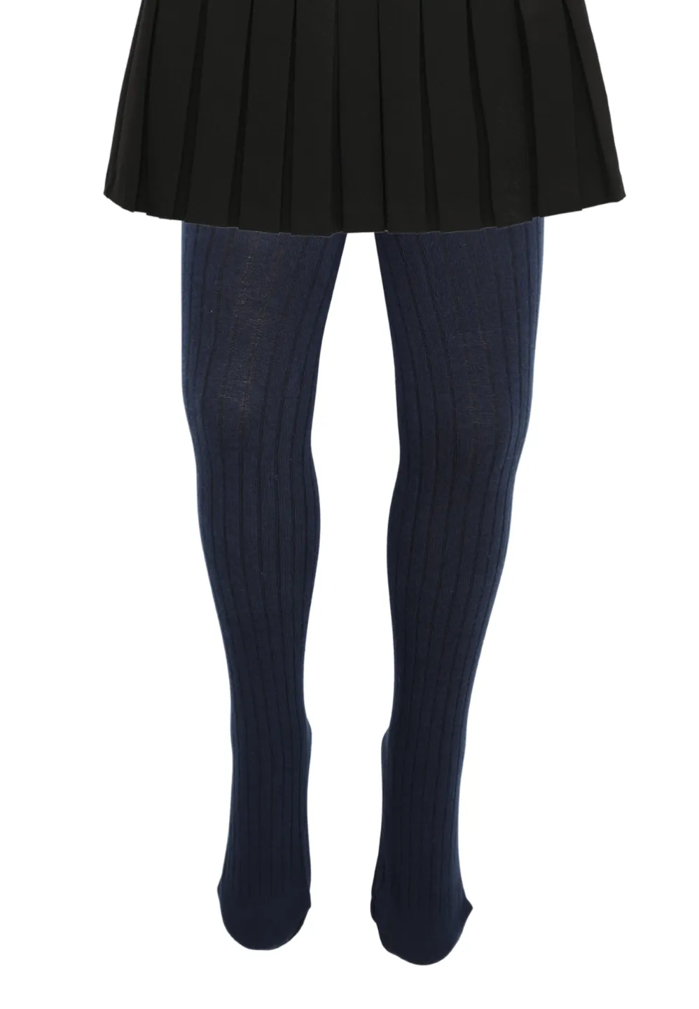 Dres pentru copii bleumarin, model raiat - 1