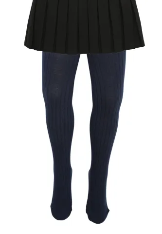 Dres pentru copii bleumarin, model raiat