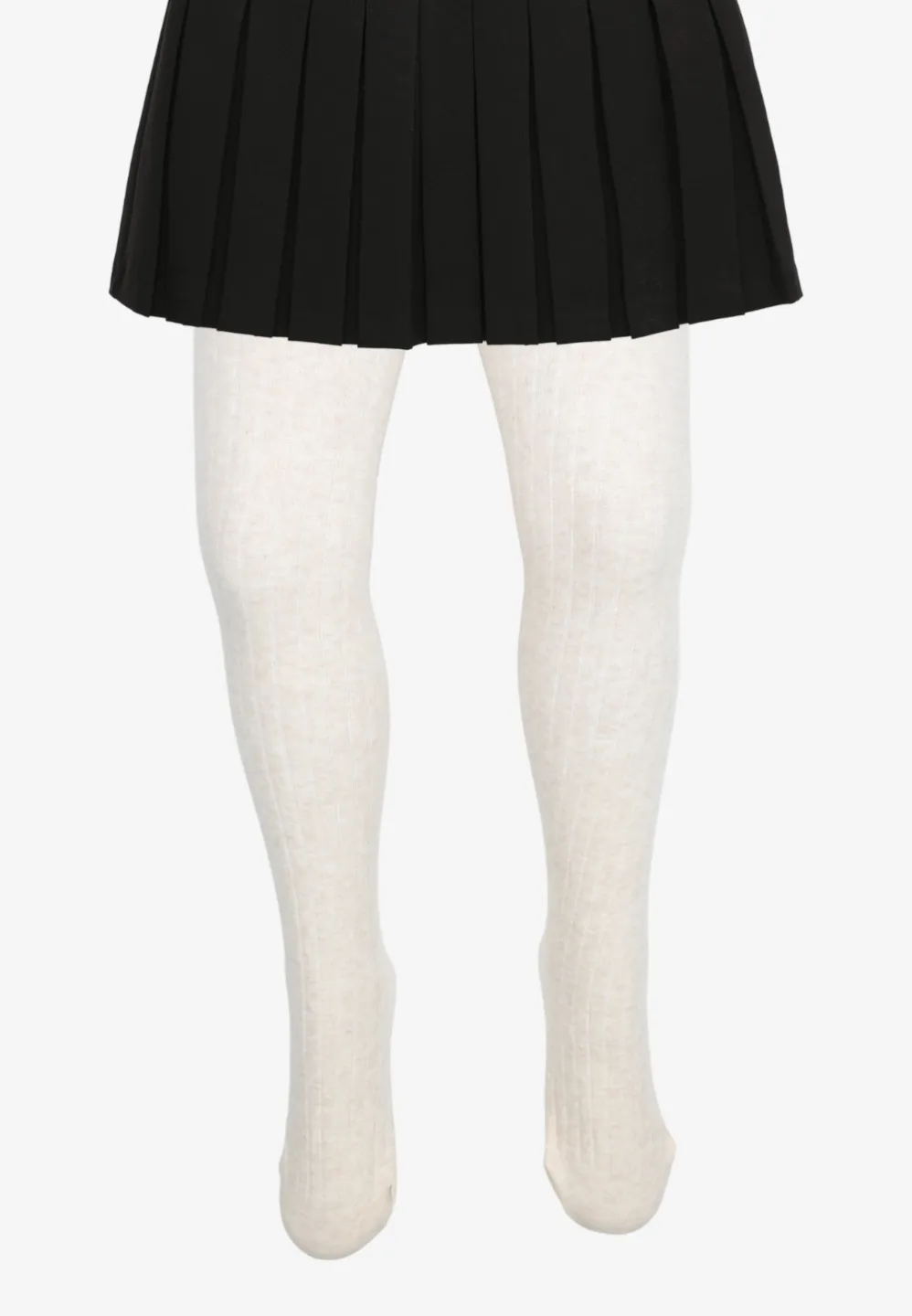 Dres pentru copii crem, model raiat - 1