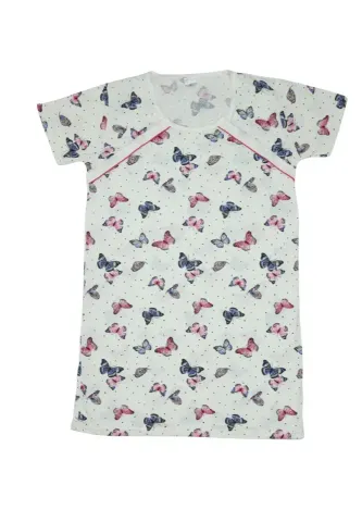 Cămașă pentru alăptat, 100% bumbac,