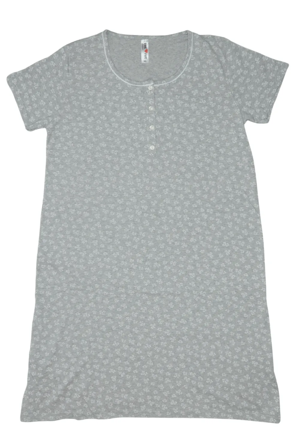 Cămașă de noapte, 100% bumbac, - 1