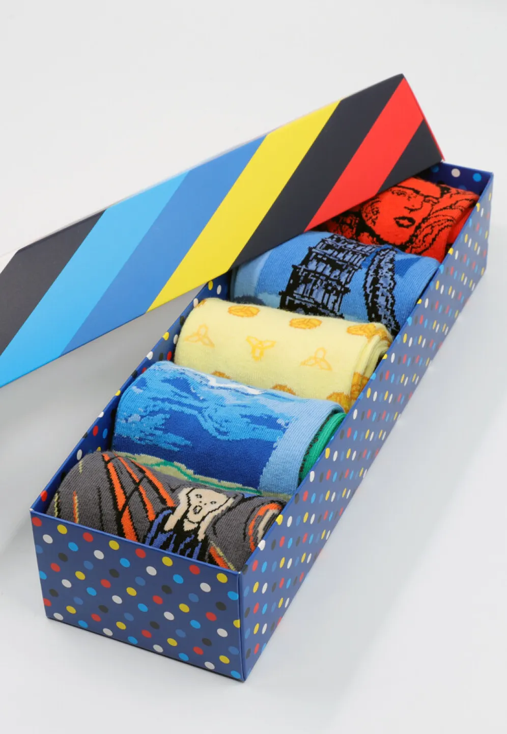 Set Șosete Bărbați – 5 Perechi, Ambalaj Cadou - 1