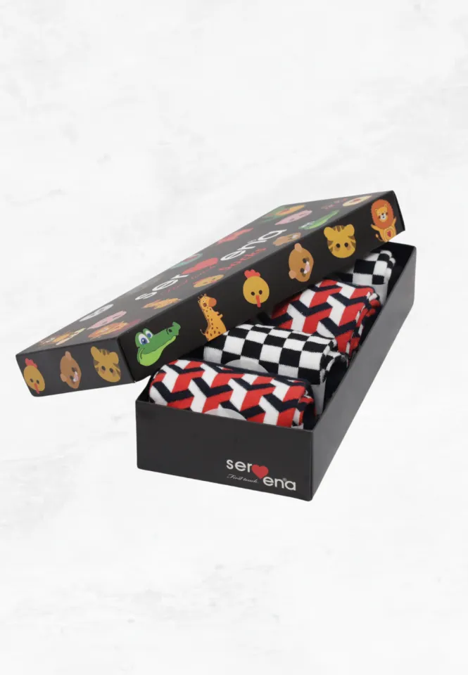 Set 4 perechi șosete bărbați lungi – modele diverse, fără cusături