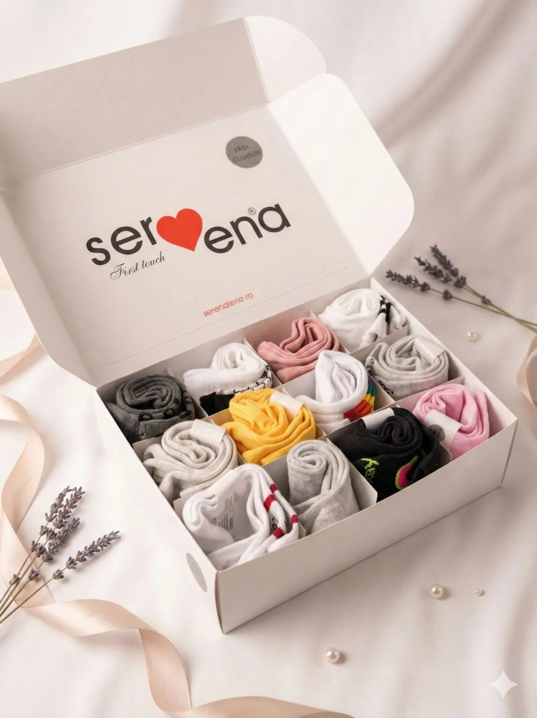 Mystery Box Șosete Damă – Surpriza Perfectă pentru Orice Zi - 1