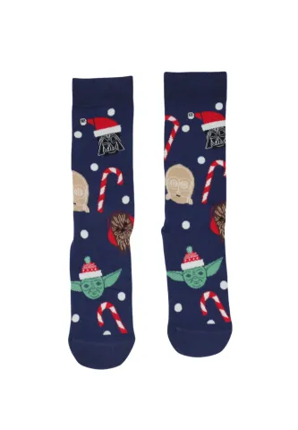 Șosete Damă Bleumarin cu Star Wars