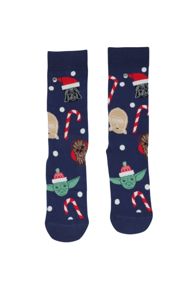 Șosete Damă Bleumarin cu Star Wars