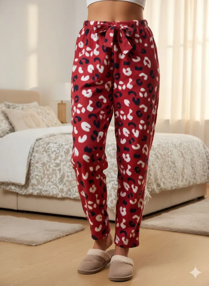 Pantaloni Dama Polar, Rosie, Model Abstract