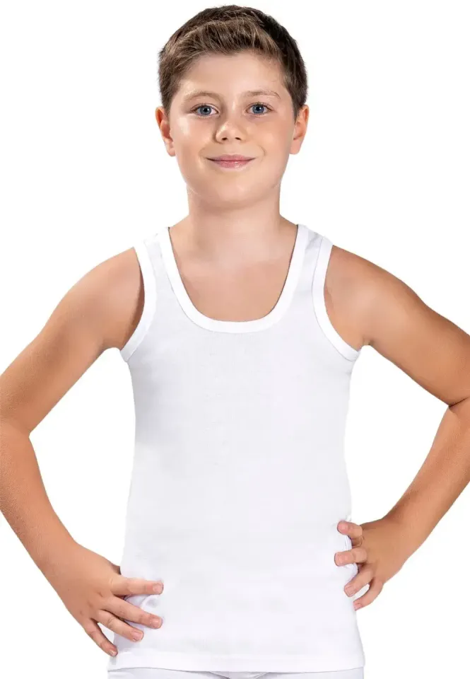 Set 3 maiouri simple pentru băieți, cu bretele groase