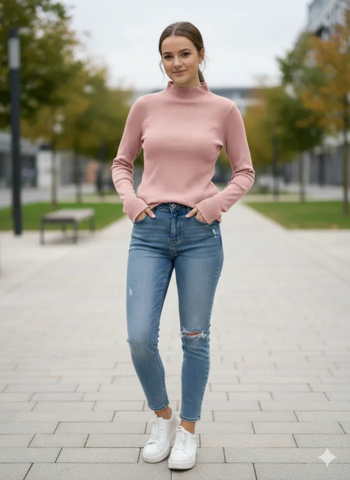 Maletă damă roz pudră, model raiat