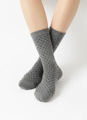 Set 5 șosete damă lungi, fără cusături, diverse modele și culori 013 hover