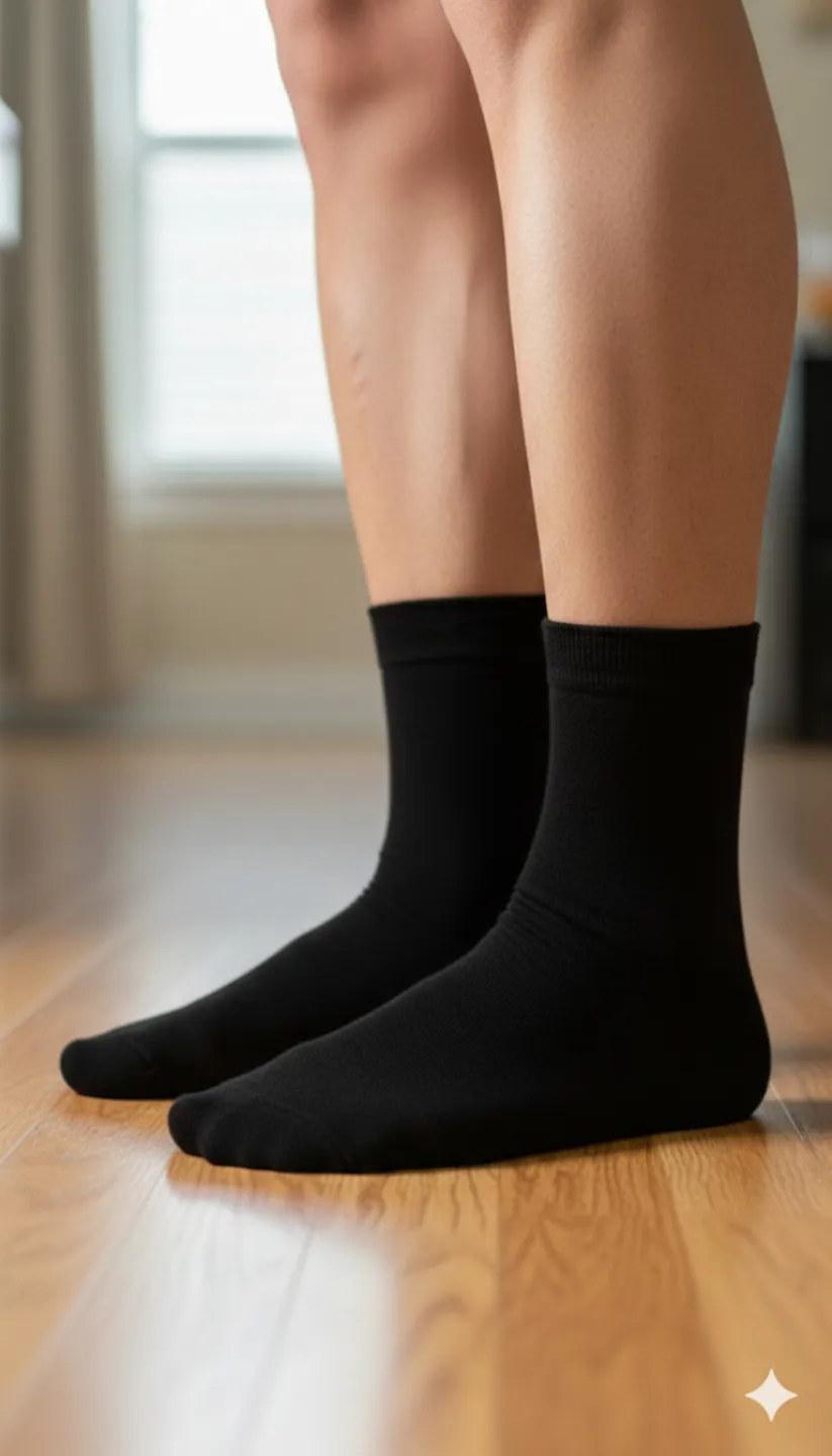 Set 5 șosete barbati  lungi, fără cusături, diverse modele și culori - 3