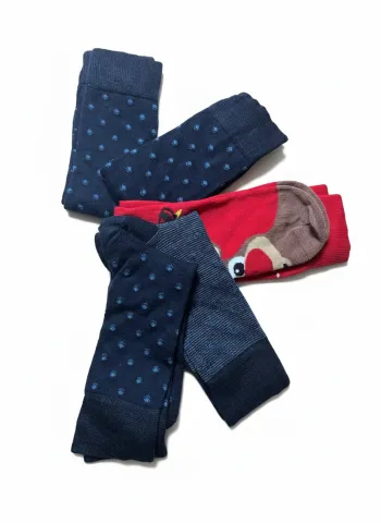 Set 5 șosete barbati  lungi, fără cusături, diverse modele și culori 023