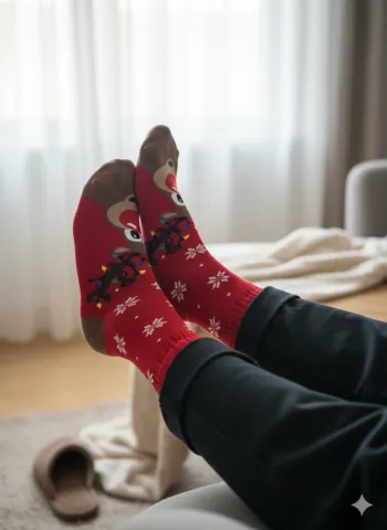 Set 5 șosete barbati  lungi, fără cusături, diverse modele și culori 023 hover