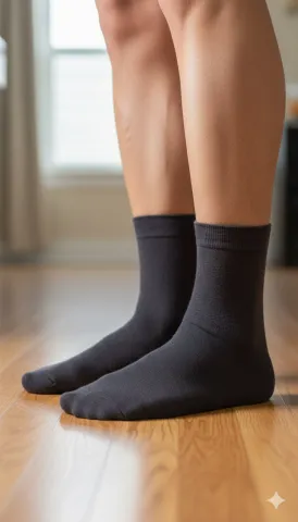 Set 5 șosete bărbați lungi, fără cusături, diverse modele și culori 027 hover