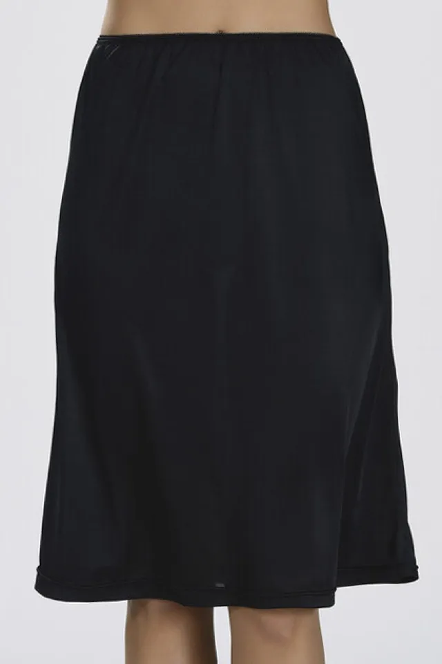 Jupa damă sub genunchi, culoare negru