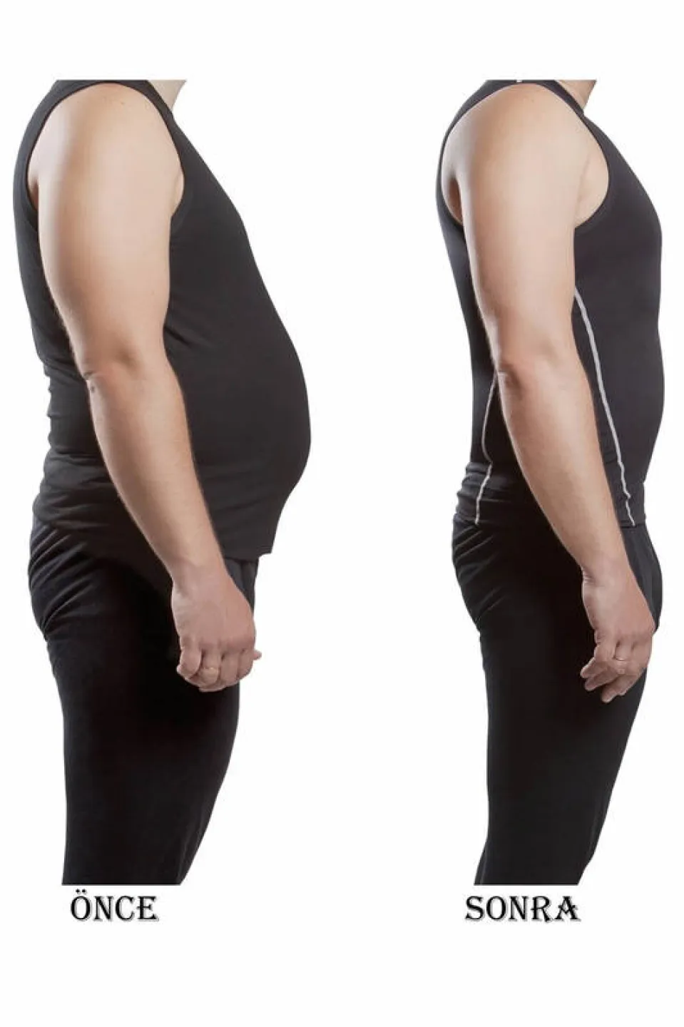 Maiou modelator pentru bărbați Slim, material respirabil, culoare negru - 4