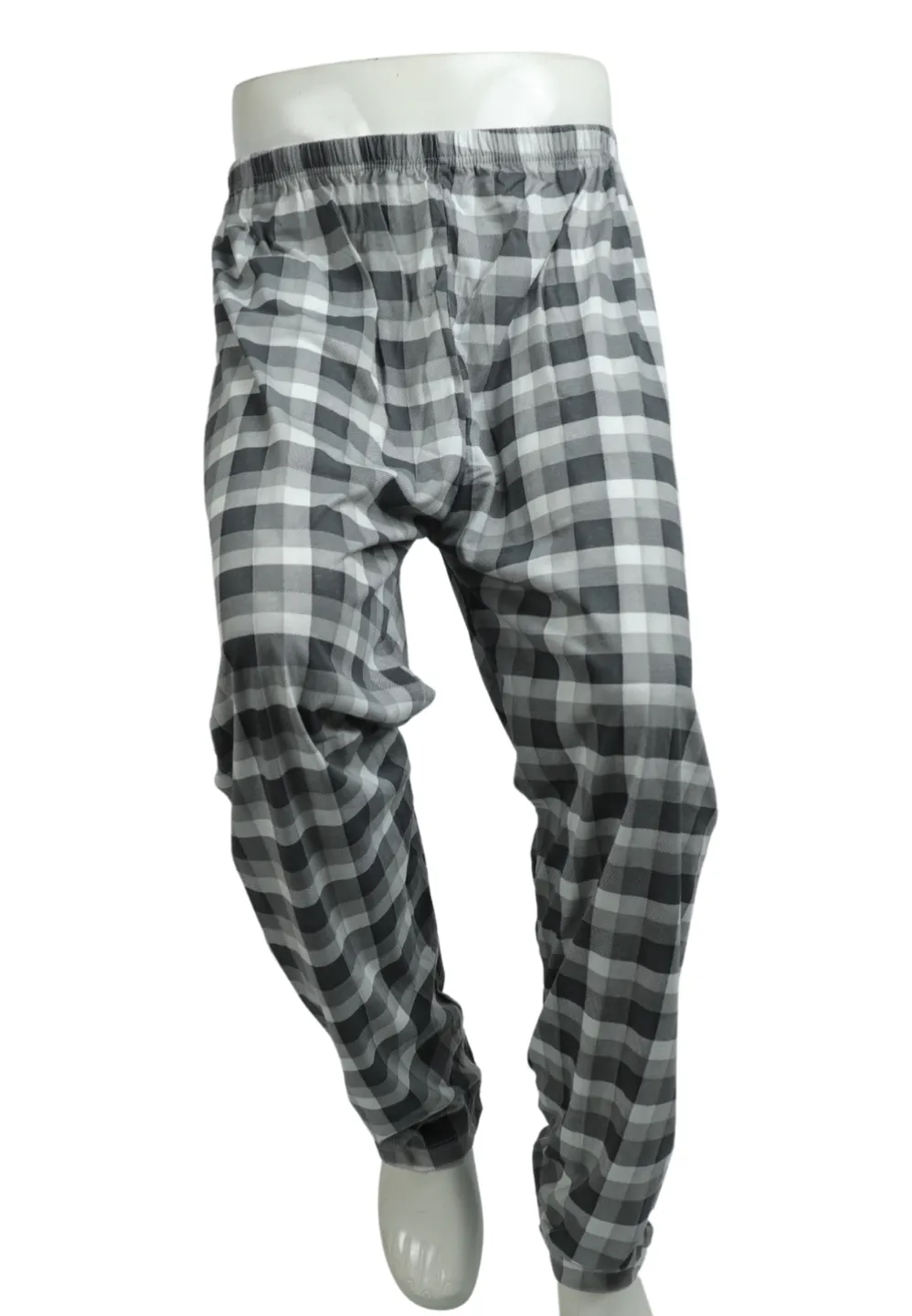Pantaloni lungi de pijama bărbătești big size cu elastic în talie, SRB-PL22 - 1