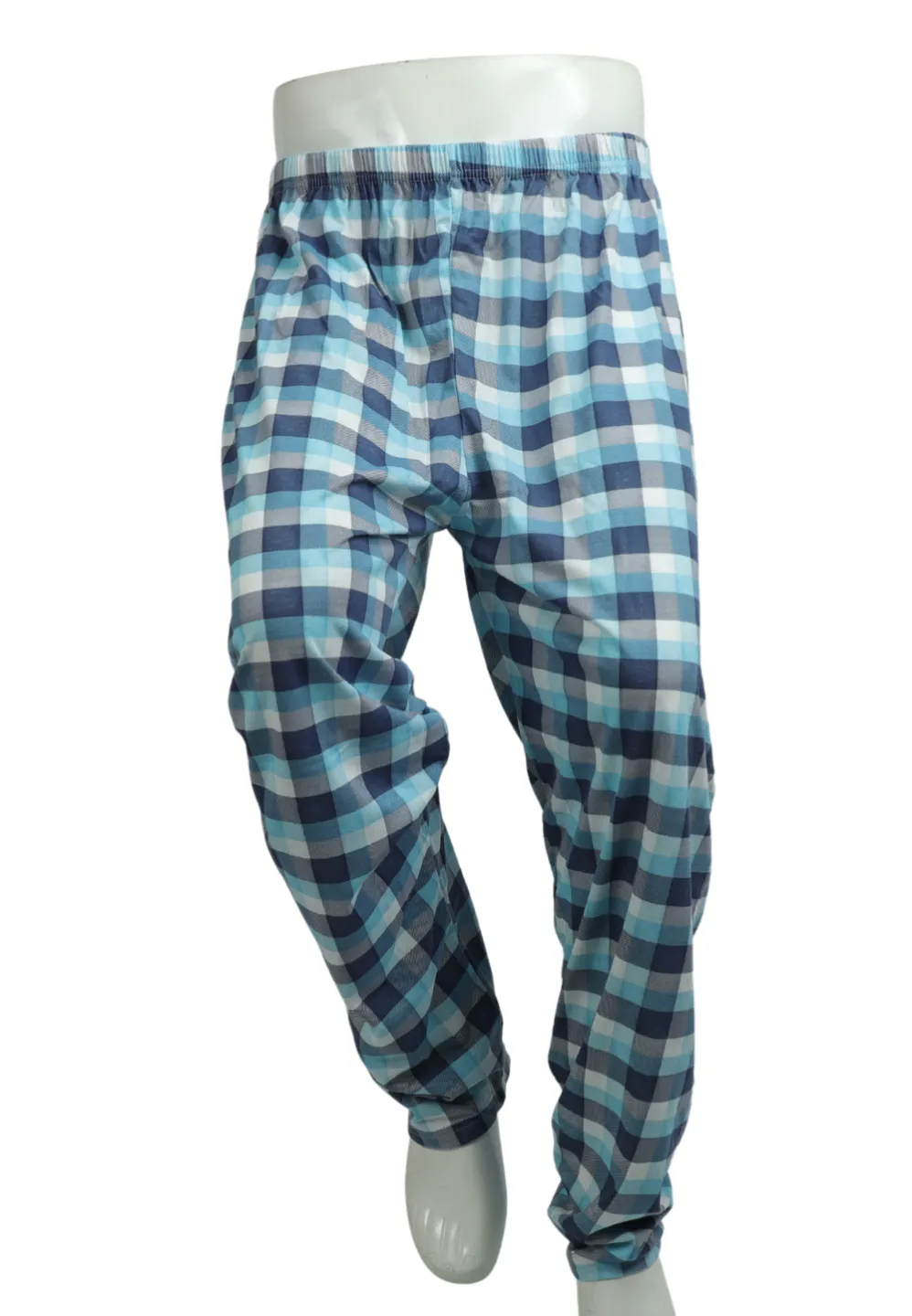 Pantaloni lungi de pijama bărbătești cu elastic în talie SRB-PL18 - 1