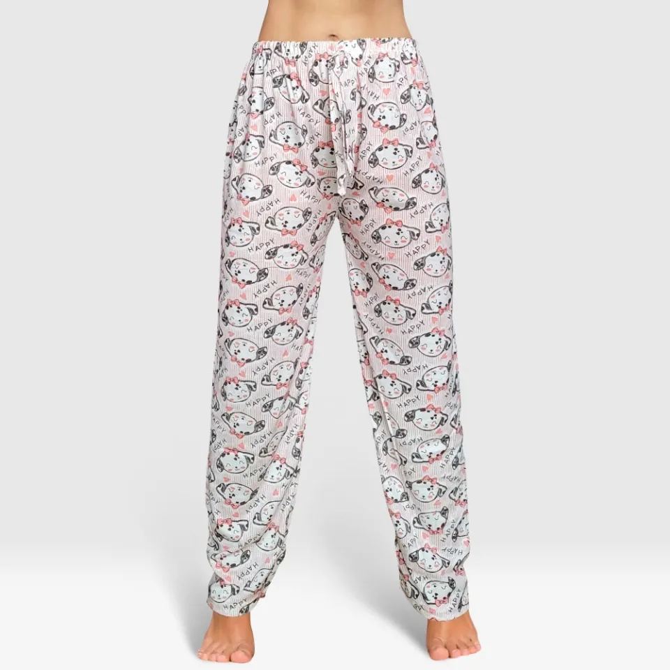 Pantaloni Damă Pijama Model 'Happy Puppy'