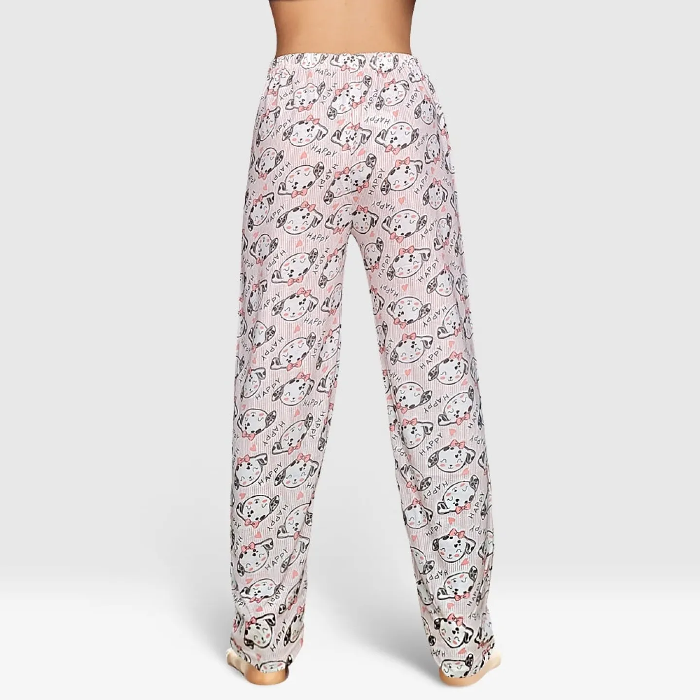 Pantaloni Damă Pijama Model 'Happy Puppy' - 2