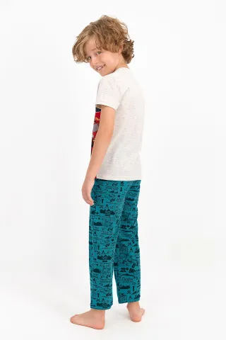 Pijama pentru copii Disney MC QUEEN, culoarea Gri hover