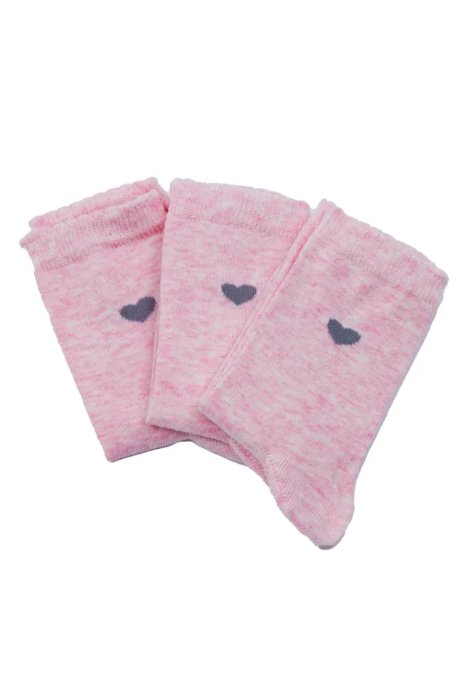 Șosete luxoase cu model, set de 3 bucăți