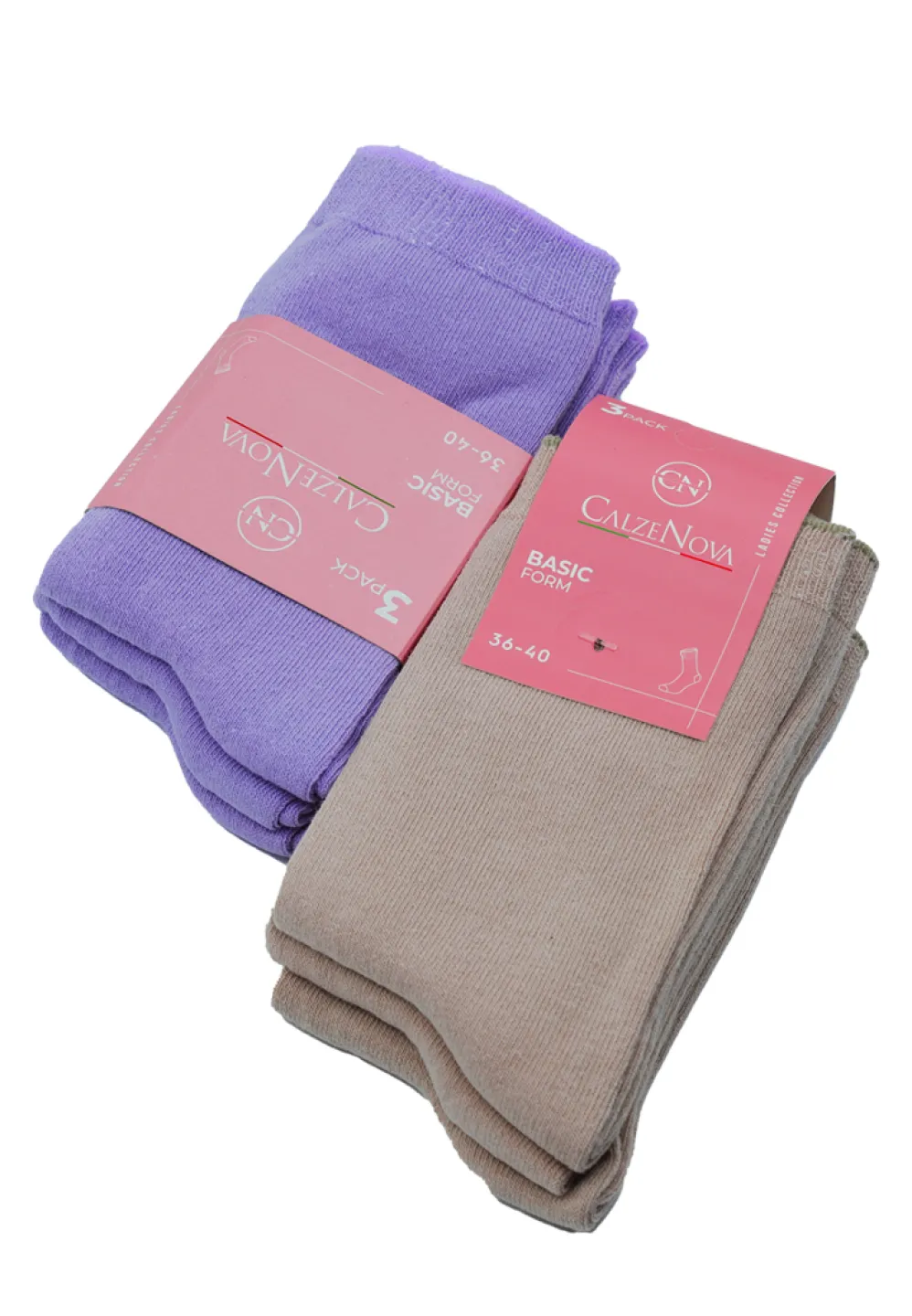 Șosete luxoase cu model, set de 6 bucăți - 1