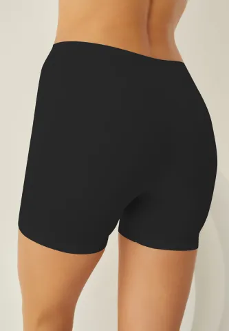 Seamless Long Shorts, Negru hover