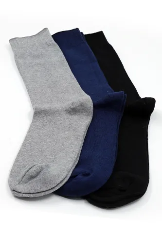 Set 3 perechi de șosete bărbați din bumbac și lycra