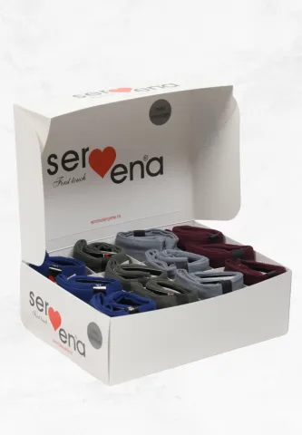 Set 12 perechi – Șosete lungi bărbați fără cusături din bambus