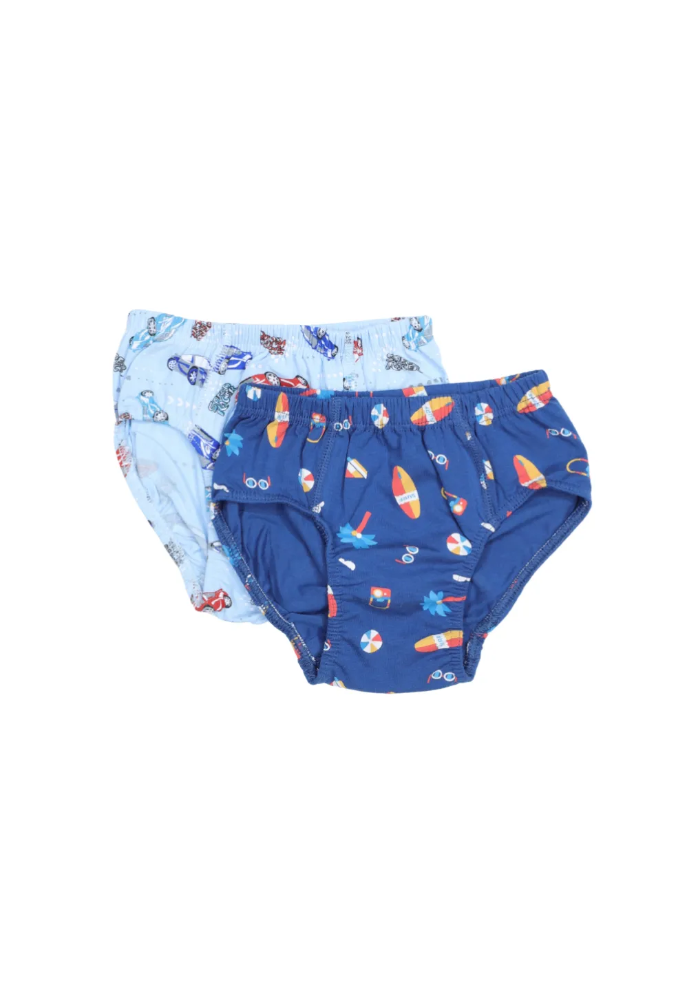 Set 2 Chiloți Băieți – Multicolor, Bumbac și Elastan - 1