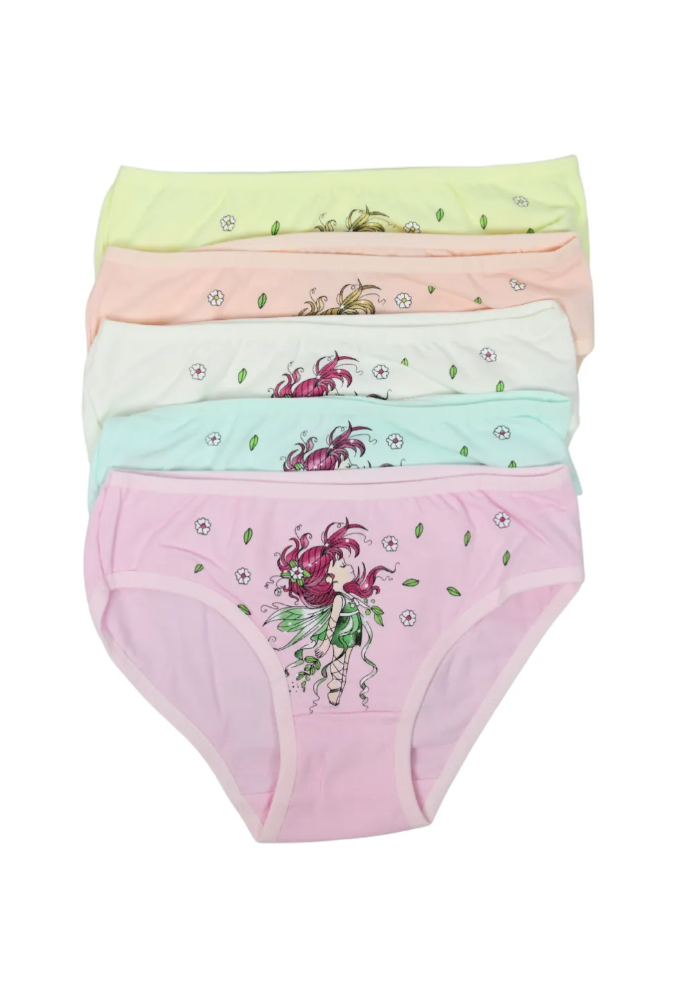 Set 5 chiloți fetițe – culori diverse - 1